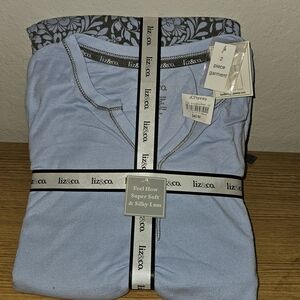 Liz & Co. women's long sleeve pajama set. NWT. Size XXL